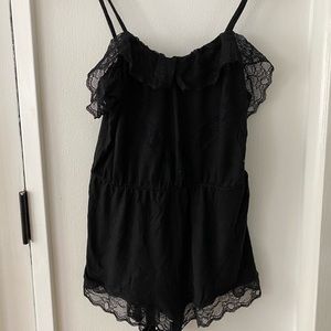 Eberjey Lace Sleep Romper